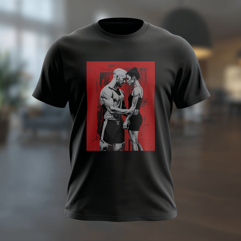 Black Infinity Flux Tee - Black T-Shirt