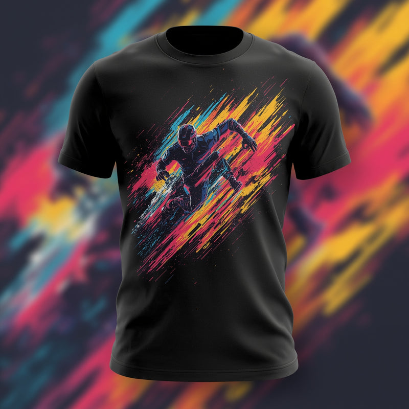 Black Signature Signal Tee - Black T-Shirt