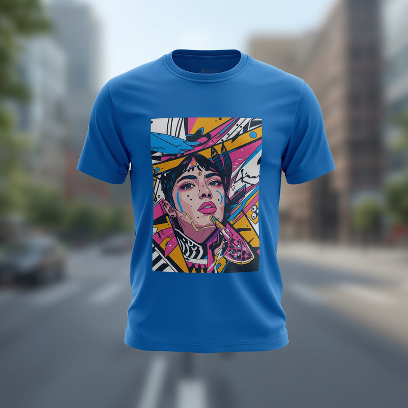 Black Classic Wave Tee - Black T-Shirt