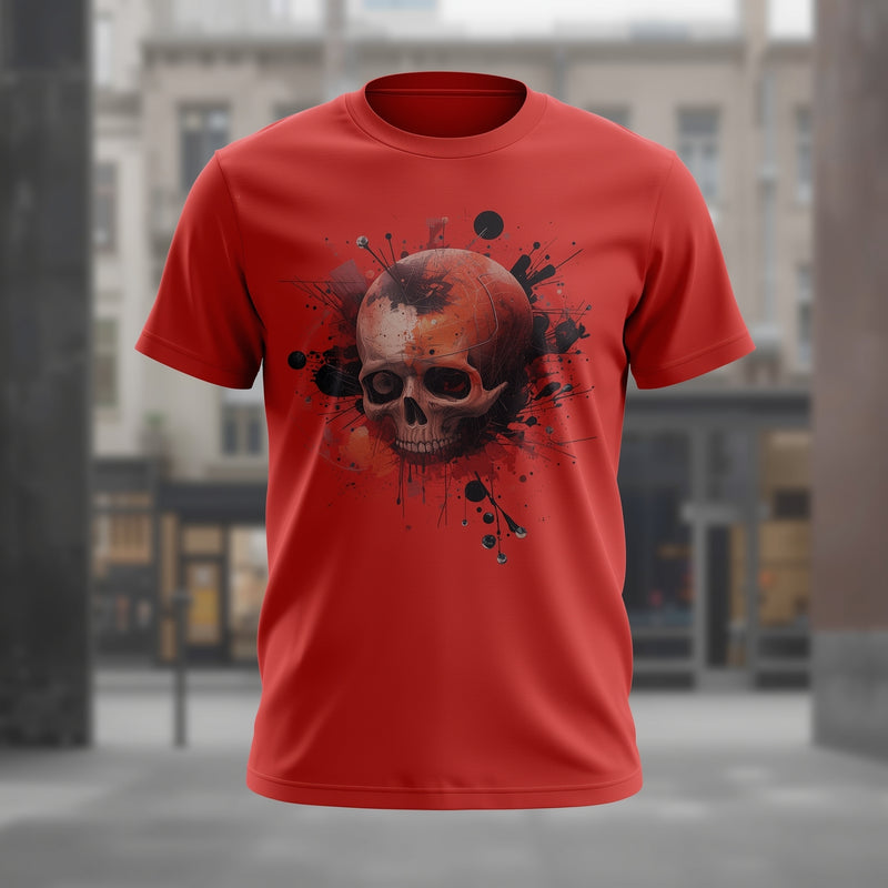 Red Classic Wave Tee - Red T-Shirt