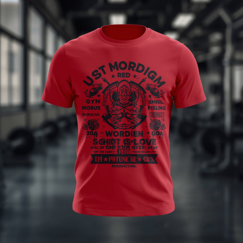 Red Classic Wave Tee - Red T-Shirt