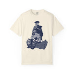 T-Shirt — Revolutionary Patriot in Boat Illustration