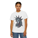 Statue of Liberty Graphic T-Shirt — Patriotic Neo-Traditional Liberty Design