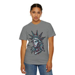 Statue of Liberty Graphic T-Shirt — Patriotic Neo-Traditional Liberty Design