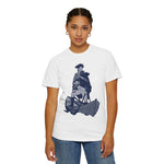 T-Shirt — Revolutionary Patriot in Boat Illustration