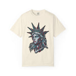 Statue of Liberty Graphic T-Shirt — Patriotic Neo-Traditional Liberty Design