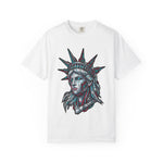 Statue of Liberty Graphic T-Shirt — Patriotic Neo-Traditional Liberty Design