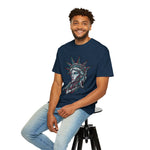 Statue of Liberty Graphic T-Shirt — Patriotic Neo-Traditional Liberty Design