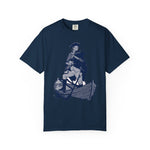 T-Shirt — Revolutionary Patriot in Boat Illustration