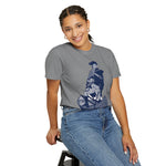 T-Shirt — Revolutionary Patriot in Boat Illustration
