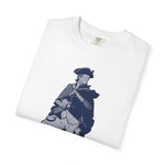 T-Shirt — Revolutionary Patriot in Boat Illustration