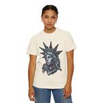 Statue of Liberty Graphic T-Shirt — Patriotic Neo-Traditional Liberty Design