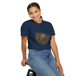Steampunk USA Map T-Shirt — Vintage Gear & Cog Americana Tee