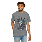 Statue of Liberty Graphic T-Shirt — Patriotic Neo-Traditional Liberty Design