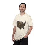 Steampunk USA Map T-Shirt — Vintage Gear & Cog Americana Tee