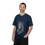 Statue of Liberty Graphic T-Shirt — Patriotic Neo-Traditional Liberty Design