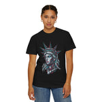 Statue of Liberty Graphic T-Shirt — Patriotic Neo-Traditional Liberty Design