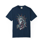 Statue of Liberty Graphic T-Shirt — Patriotic Neo-Traditional Liberty Design