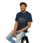 Steampunk USA Map T-Shirt — Vintage Gear & Cog Americana Tee