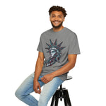 Statue of Liberty Graphic T-Shirt — Patriotic Neo-Traditional Liberty Design