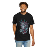 Statue of Liberty Graphic T-Shirt — Patriotic Neo-Traditional Liberty Design