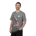 American Rocket T-Shirt — Patriotic USA Spaceship Graphic Tee