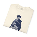 T-Shirt — Revolutionary Patriot in Boat Illustration