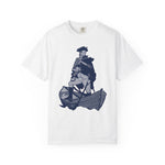 T-Shirt — Revolutionary Patriot in Boat Illustration
