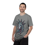 Statue of Liberty Graphic T-Shirt — Patriotic Neo-Traditional Liberty Design