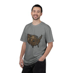 Steampunk USA Map T-Shirt — Vintage Gear & Cog Americana Tee