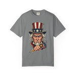 Uncle Sam Pointing T-Shirt — Patriotic USA Graphic Tee for 4th of July