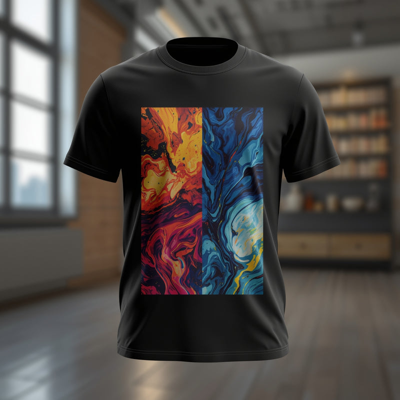 Black Bold Frame Tee - Black T-Shirt