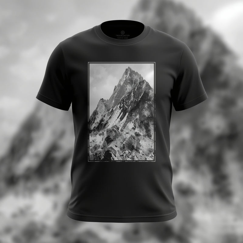 Black Classic Wave Tee - Black T-Shirt