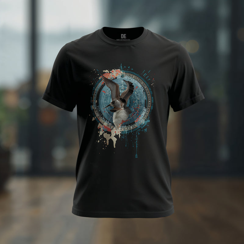 Black Infinity Flux Tee - Black T-Shirt