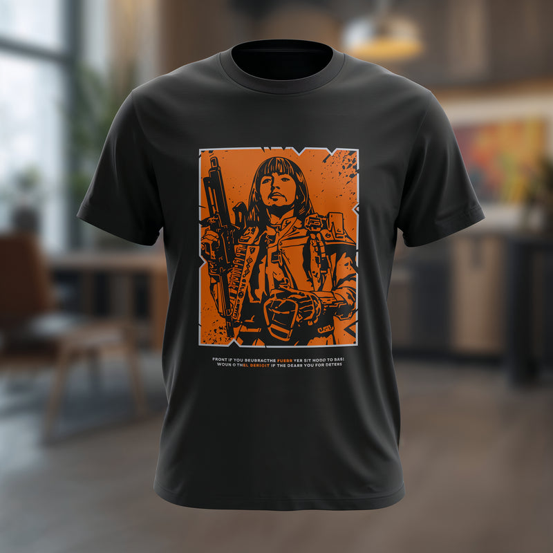 Black Infinity Flux Tee - Black T-Shirt