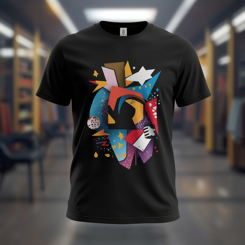 Black Signature Signal Tee - Black T-Shirt