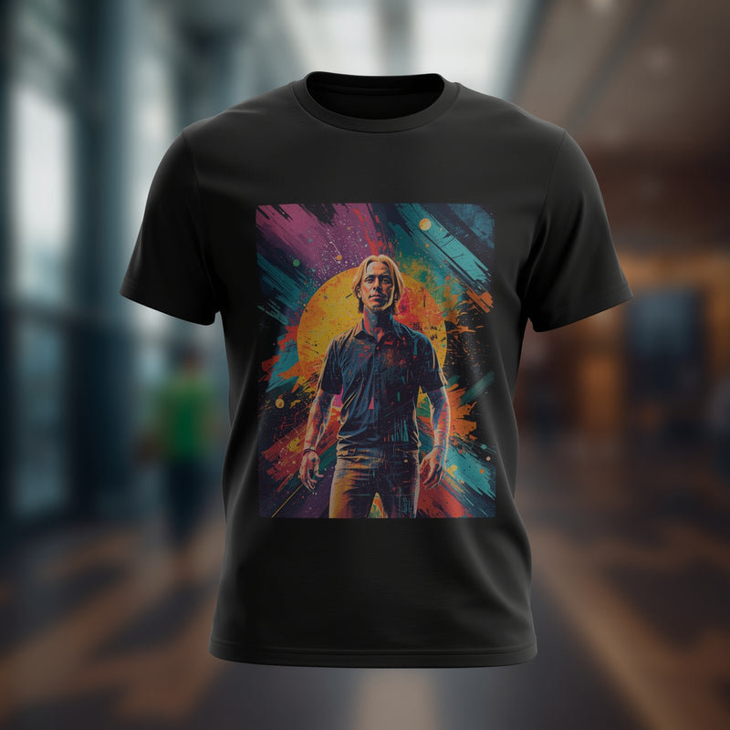 Black Bold Frame Tee - Black T-Shirt