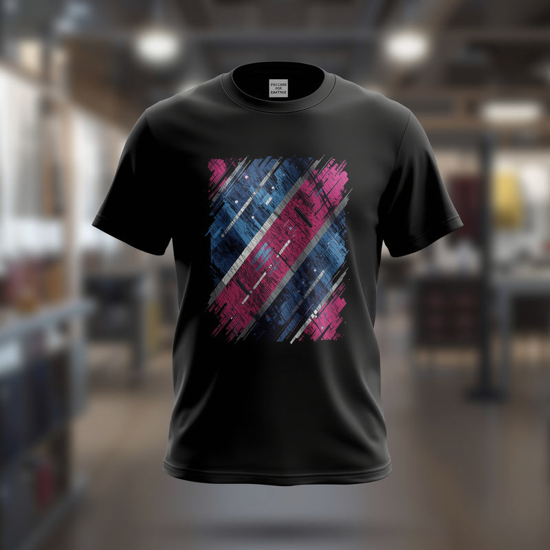 Black Bold Frame Tee - Black T-Shirt