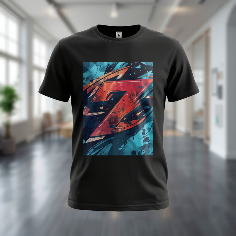 Black Bold Frame Tee - Black T-Shirt