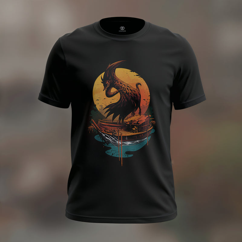 Black Elite Drift Tee - Black T-Shirt