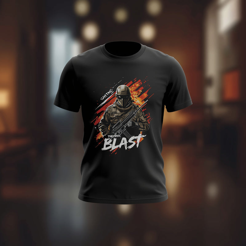 Black Signature Signal Tee - Black T-Shirt