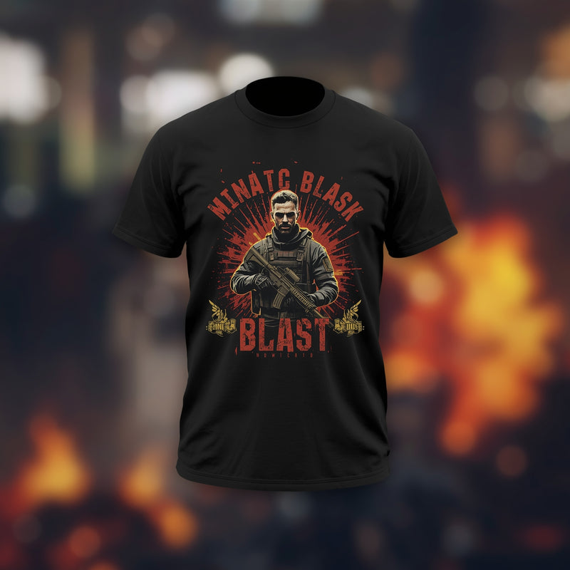 Black Stealth Edge Tee - Black T-Shirt