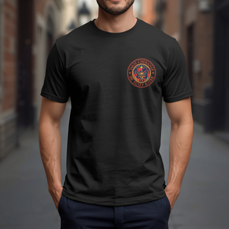 Black Signature Signal Tee - Black T-Shirt