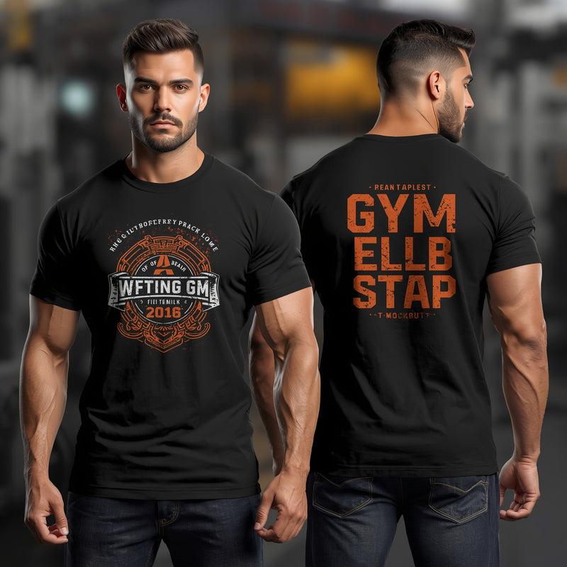 Black Infinity Flux Tee - Black T-Shirt