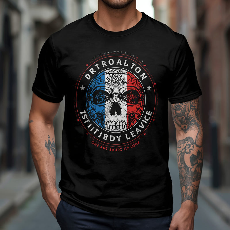 Black Classic Wave Tee - Black T-Shirt