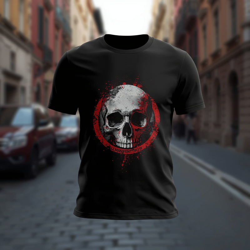 Black Bold Frame Tee - Black T-Shirt