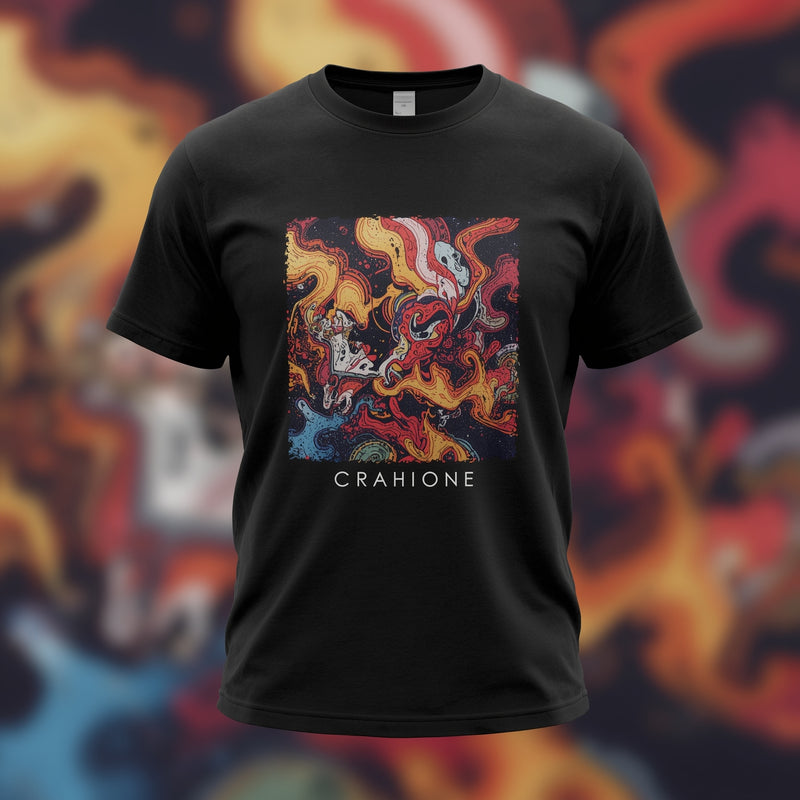Black Nova Vector Tee - Black T-Shirt