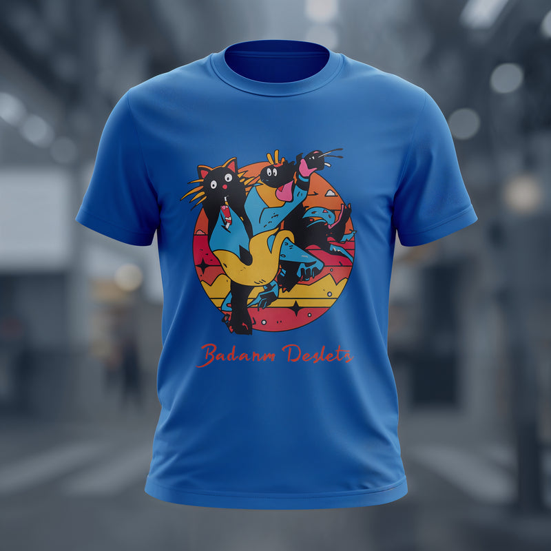 Black Classic Wave Tee - Black T-Shirt