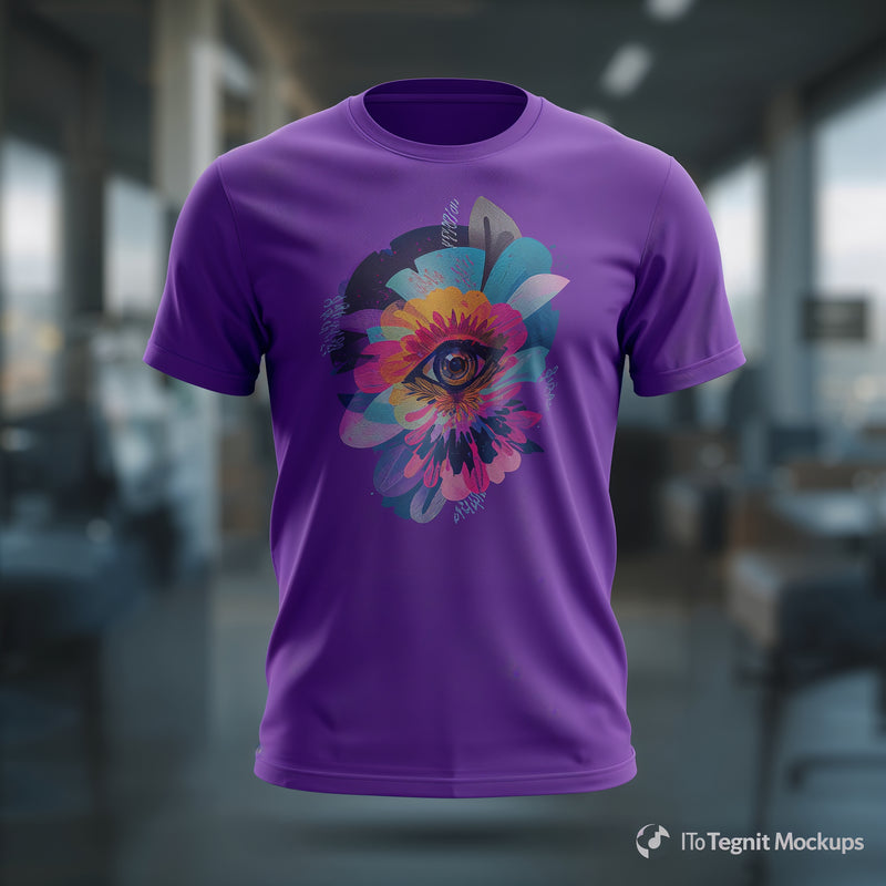 Black Infinity Flux Tee - Black T-Shirt