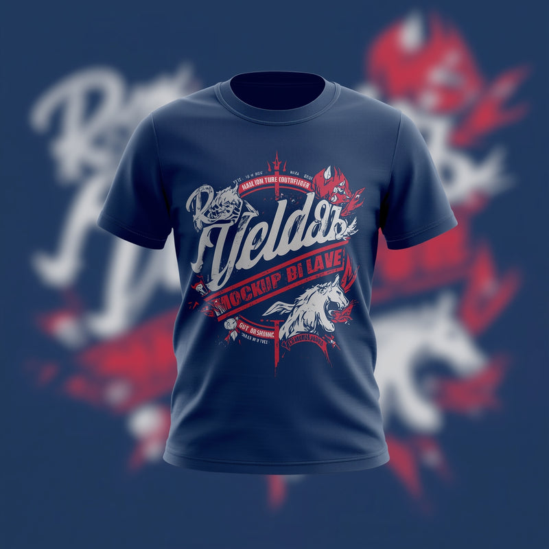 Black Bold Frame Tee - Black T-Shirt